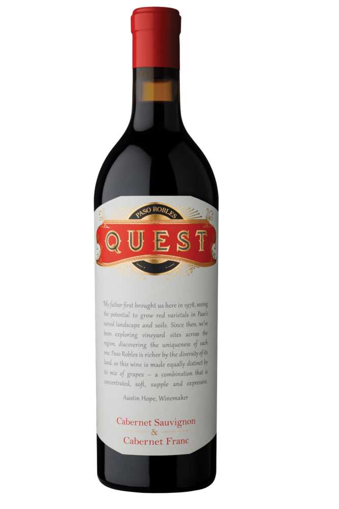Hope Family Wines Quest Proprietary Red 2021  0.75 L Flasche