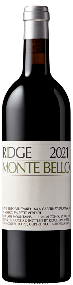 Ridge Monte Bello 2021  0.75 L Flasche