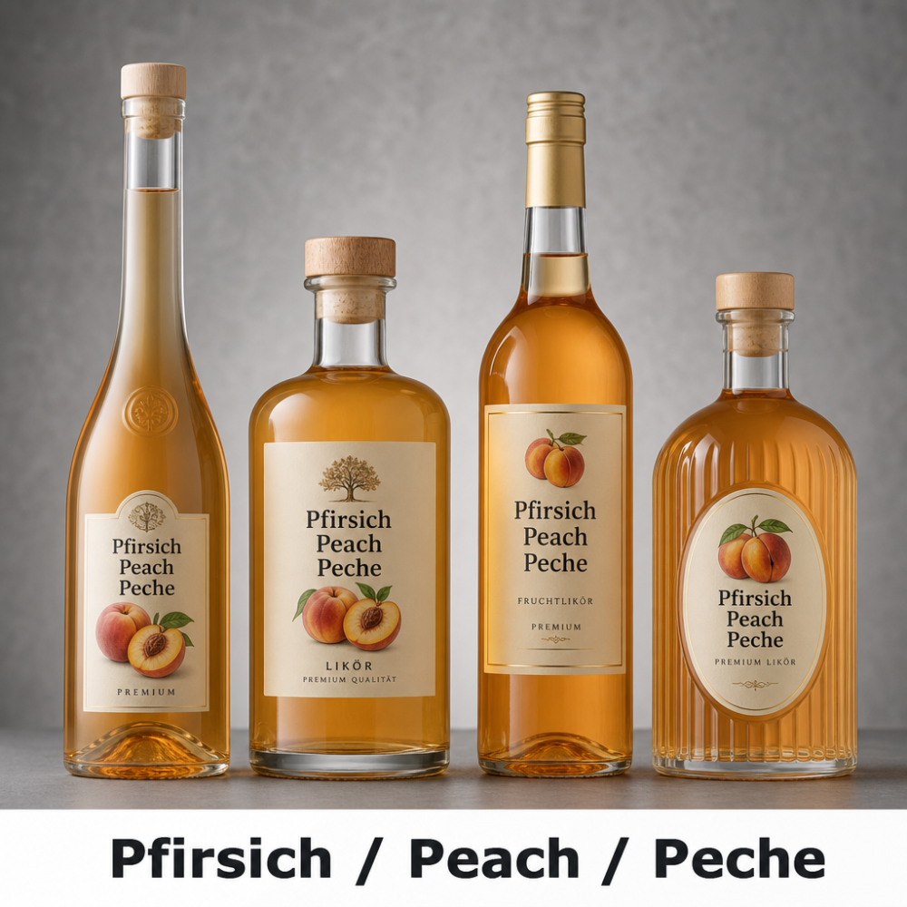 Pfirsich / Peach / Peche